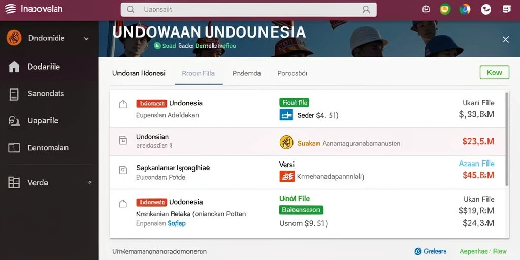 Tampilan antarmuka yang menarik dan ramah pengguna.