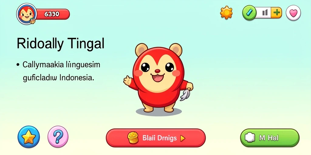 Tampilan antarmuka yang intuitif dan menarik.