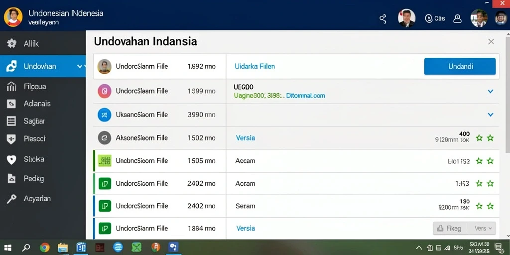 Tampilan antarmuka yang user-friendly dan menarik.