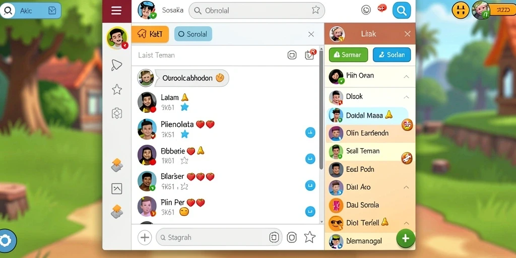 Tampilan menarik dengan navigasi mudah.