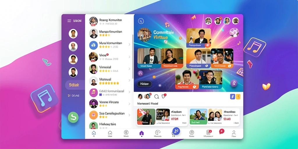 Tampilan antarmuka yang user-friendly dan menarik.