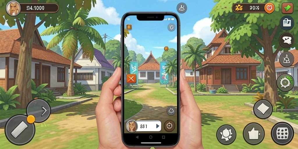Tampilan antarmuka yang modern dan user-friendly.