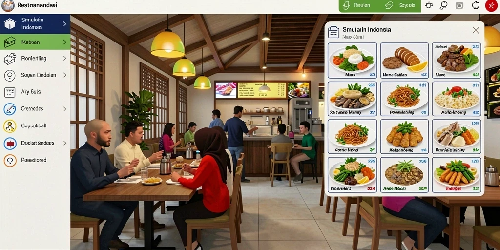 Tampilan antarmuka MG525 yang menarik.