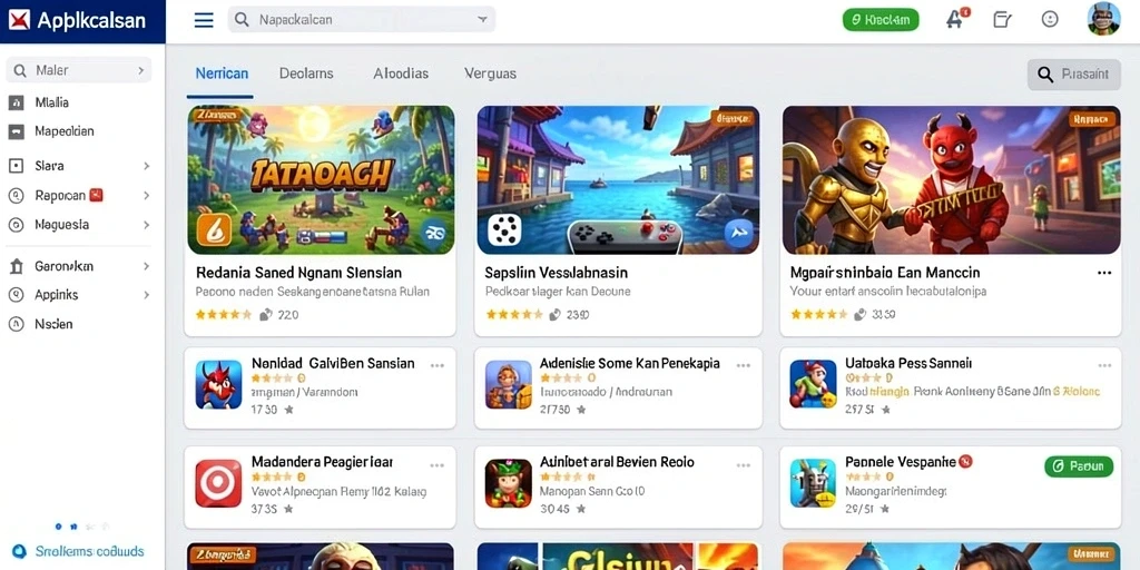 Tampilan antarmuka pengguna yang menarik dan intuitif.