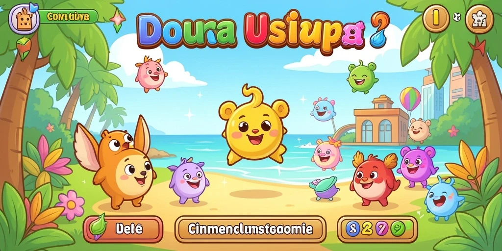 Tangkapan layar menampilkan grafik yang memukau.